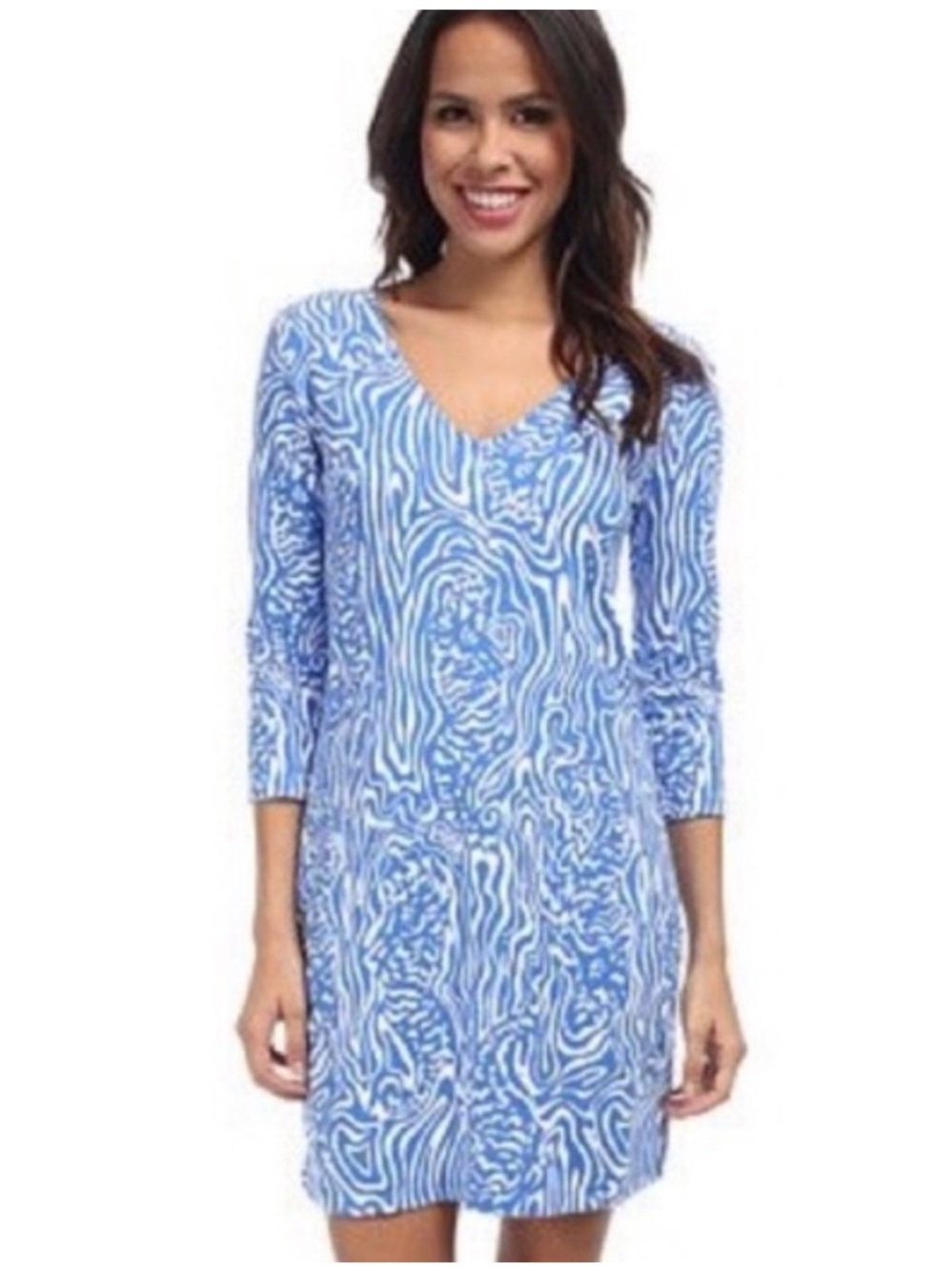 Lilly Pulitzer V Neck Body Con Clarke Dress